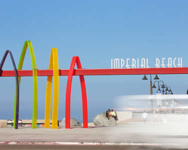 Surf and sun at Imperial Beach