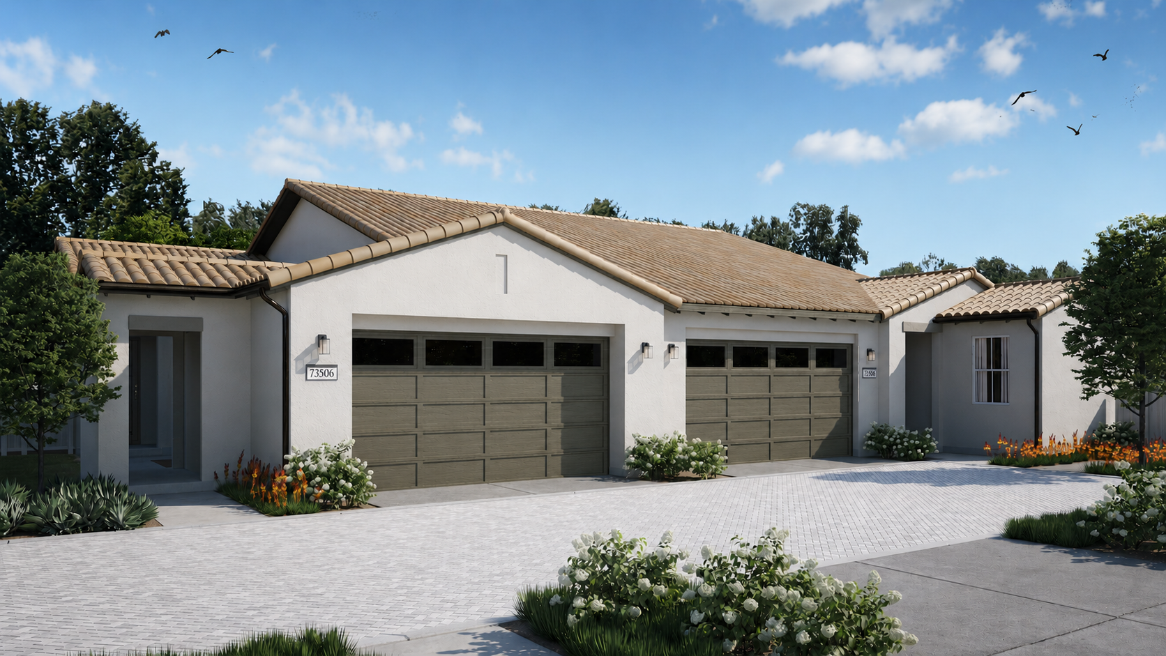 Haddington 55-plus single-level homes at Côta Vera in Chula Vista CA