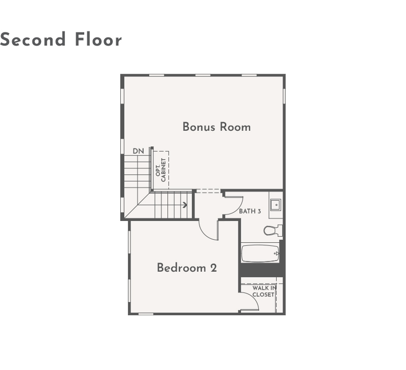 Haddington Plan Second Floor floorplan