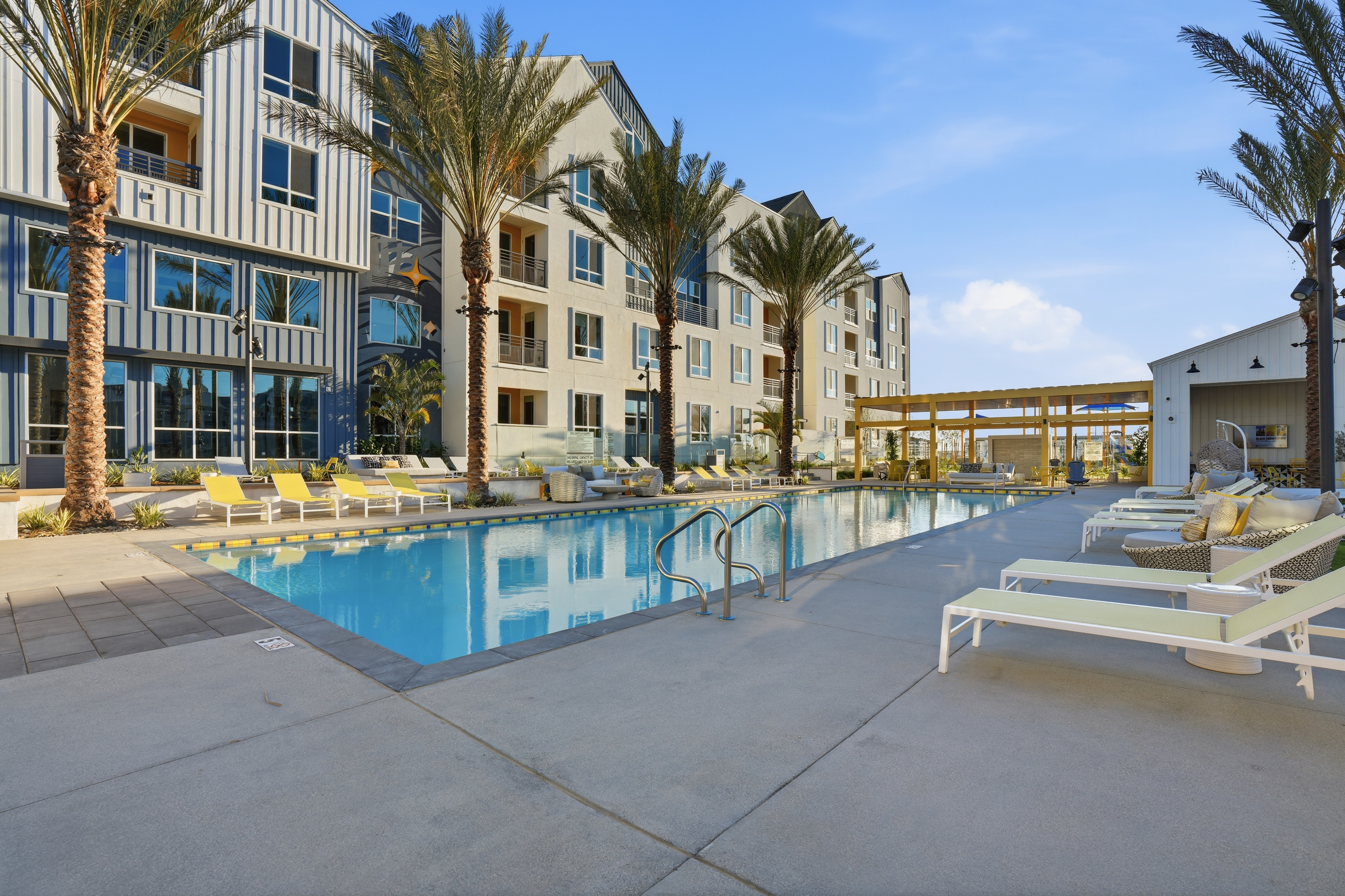 Interior living space at Côta Vera apartment rental community in Chula Vista