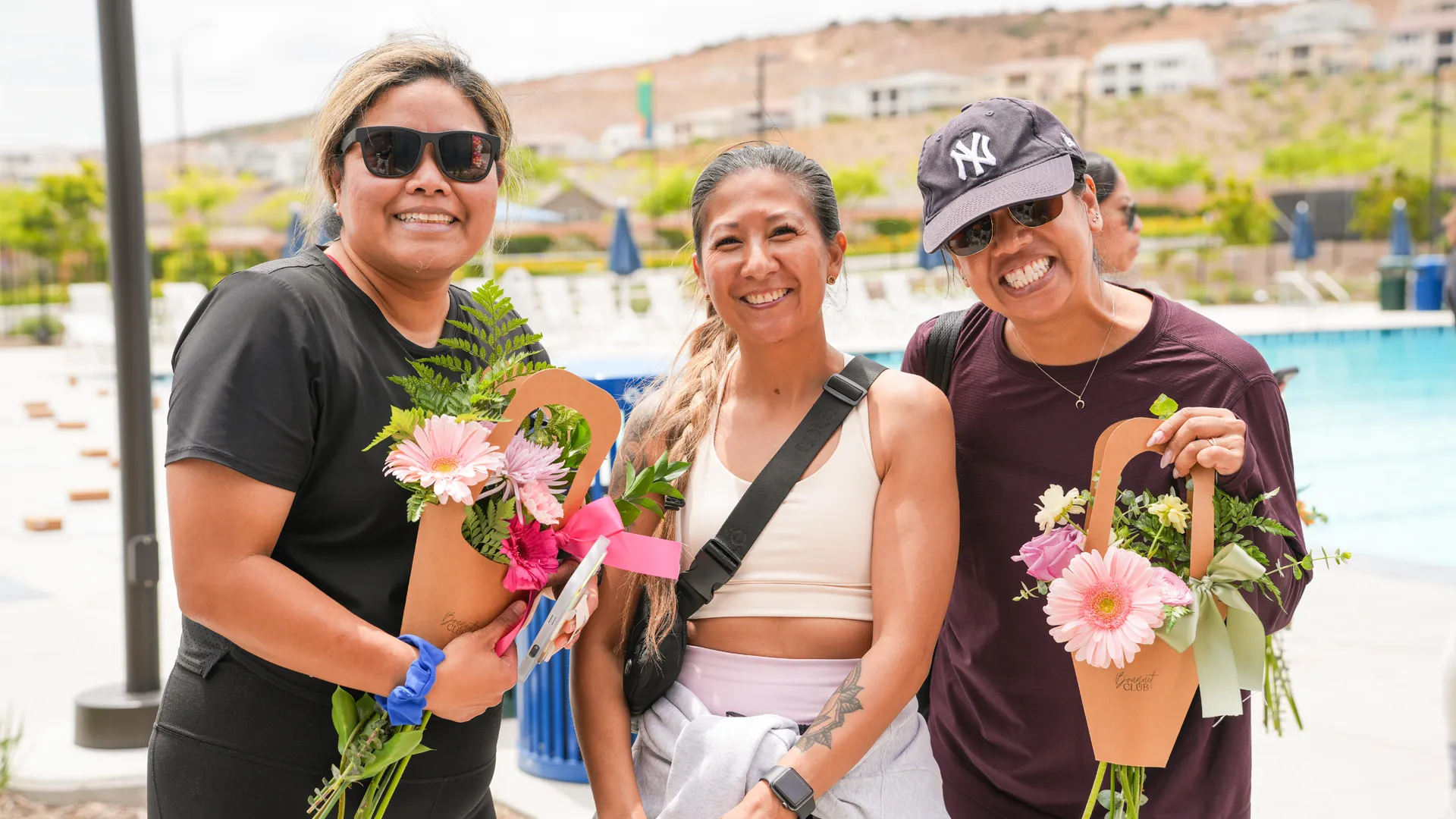 smiling-moms Smiling mothers celebrating Mothers Day event at Côta Vera Chula Vista